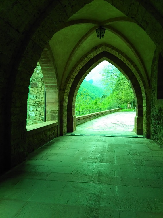 “Atardecer en el Monasterio”